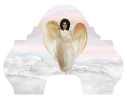 DARAY-L-119-WT Angel (AA) Clouds White